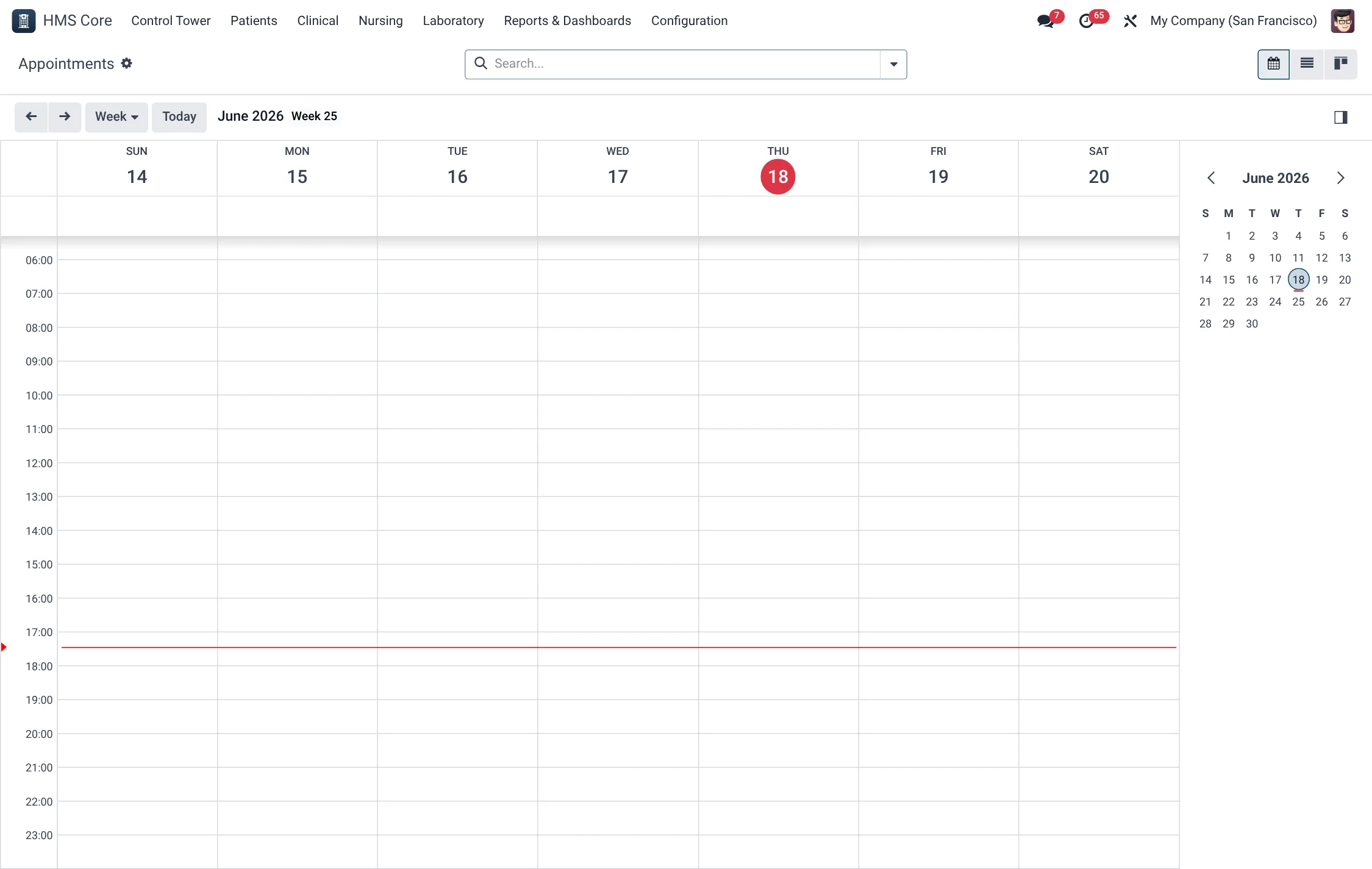 Scheduling and managing visits