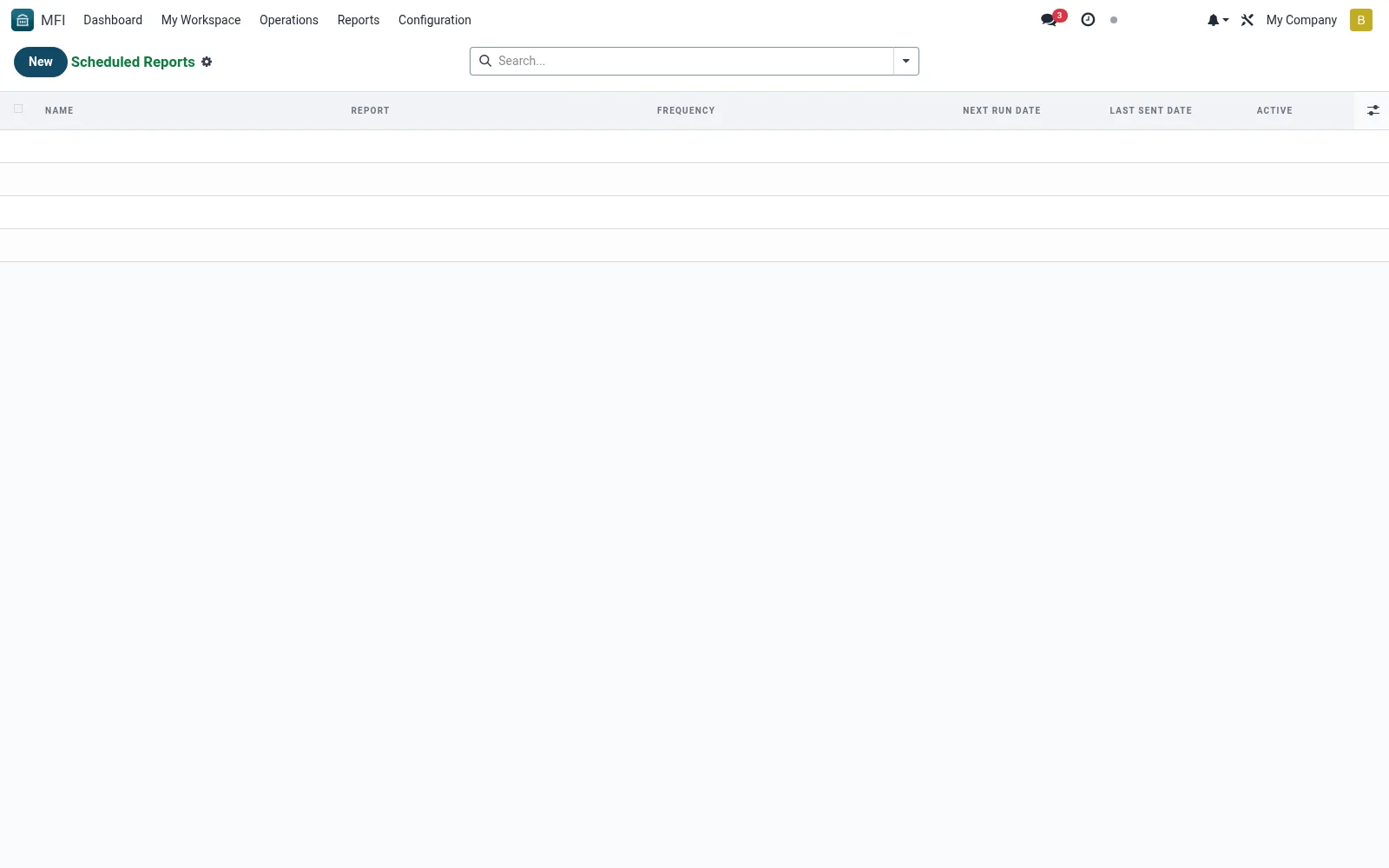 Scheduled Reports
